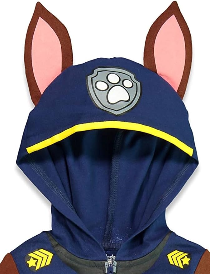 Paw Patrol Chase Marshall Skye Zuma Rubble Zip Up Cosplay Coverall Infant to Big Kid