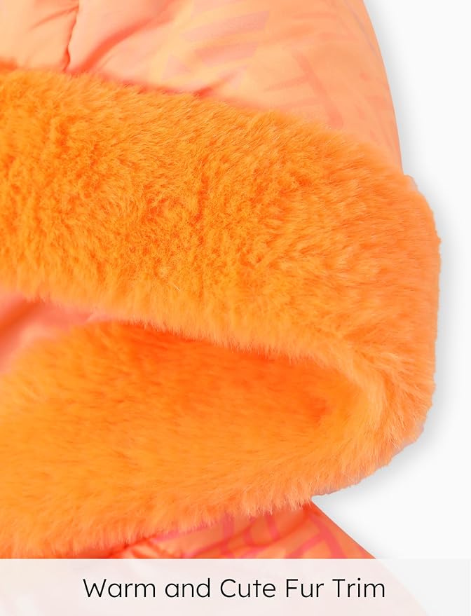 Disney Stitch Frozen Elsa Minnie Mouse Toddler Girl/Boy Puffer Jacket Kids Heavyweight Hooded Warm Winter Down Coat 2-13Years