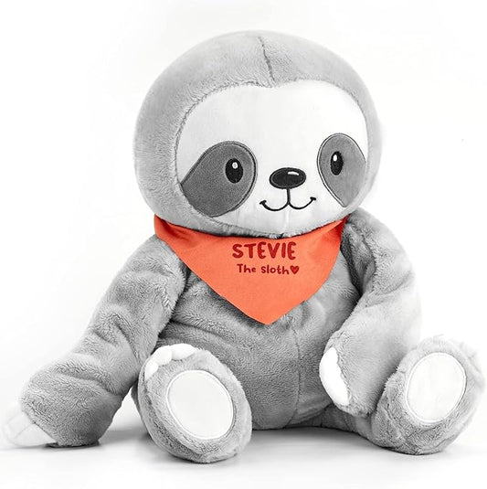 Lilly's Love Weighted Stuffed Animal, 2lb | Sensory Plush for Kids & Adults | Machine Washable Plushie w/Removable Inner | Calming Weighted Stuffed Animal for Anxiety, Stevie The Sloth