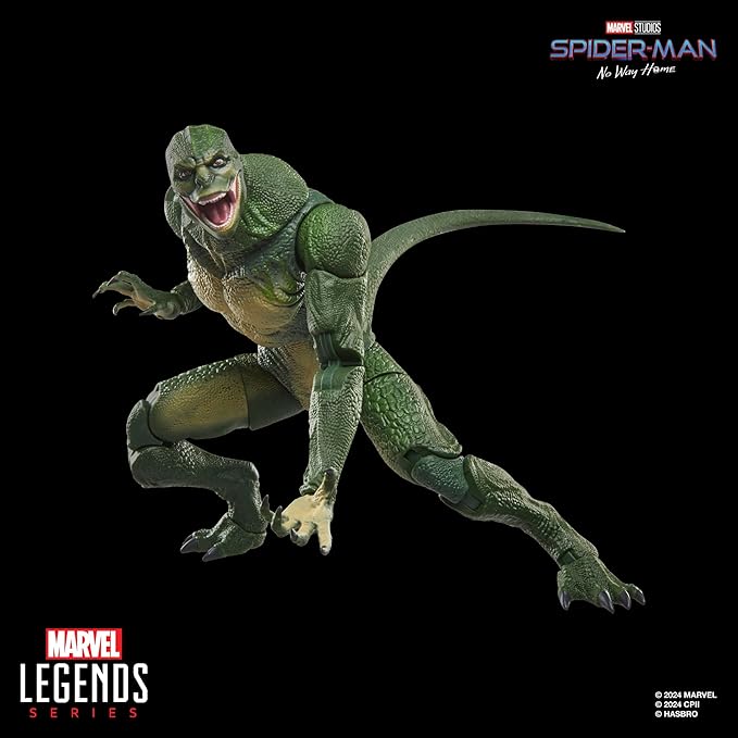 Marvel Legends Series Lizard, Spider-Man: No Way Home Deluxe Collectible 6 Inch Action Figure (Amazon Exclusive)