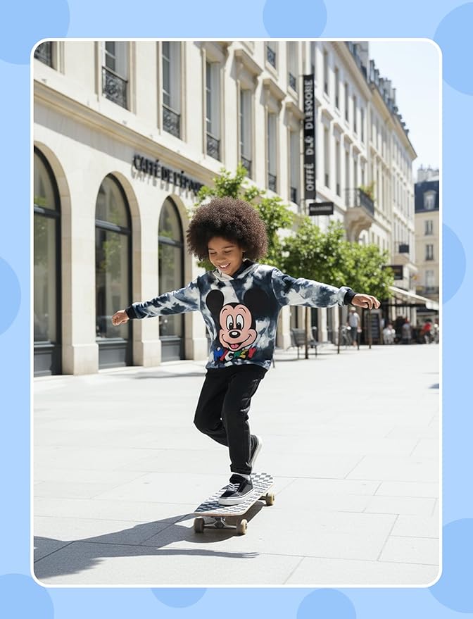 Disney Lilo & Stitch Minnie Mickey Spiderman Frozen Elsa Boys/Girls Hoodie Sweatshirt Graphic Pullover Tops Toddler-Big Kid