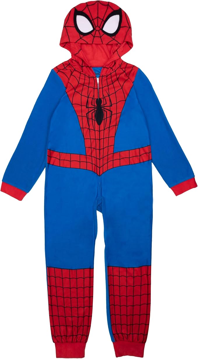 Marvel Boys' Footless One Piece Pajamas