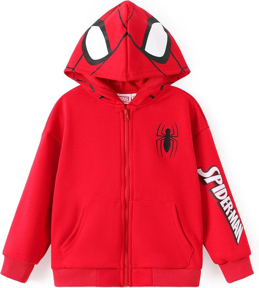Disney Frozen Stitch Princess Minnie Mickey Spiderman Girls/Boys Zip Up Hoodie Fall Zipper Sweatshirt Jacket Toddler-Big Kid