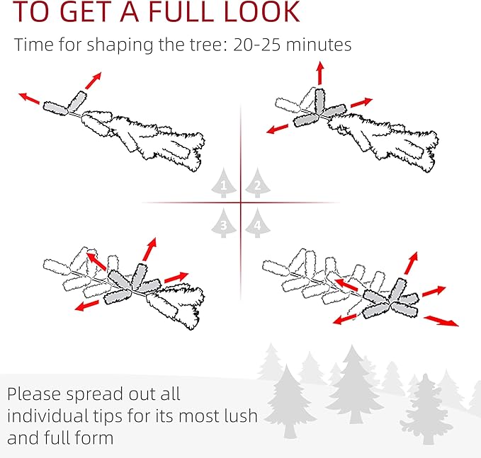 HOMCOM 7.5 Foot Pencil Artificial Christmas Tree, Slim Pine Needles Xmas Tree with Realistic Branches, Pine Cones, Metal Base, Green