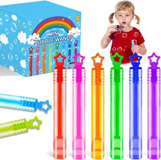 Bulk Mini Bubbles Party Favors for Kids 100-300 Pack, Small Christmas Birthday Pinata Goodie Bag Stuffers Fillers Non Candy Treats for Toddlers, Bulk Toys Prizes Rewards for Carnival Games, Wedding