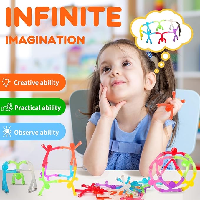 36Pcs Magnetic Toys - Funny, Cute Magnets for Kids and Adults - Mini Toys for Refrigerator, Whiteboard, Desk Decoration