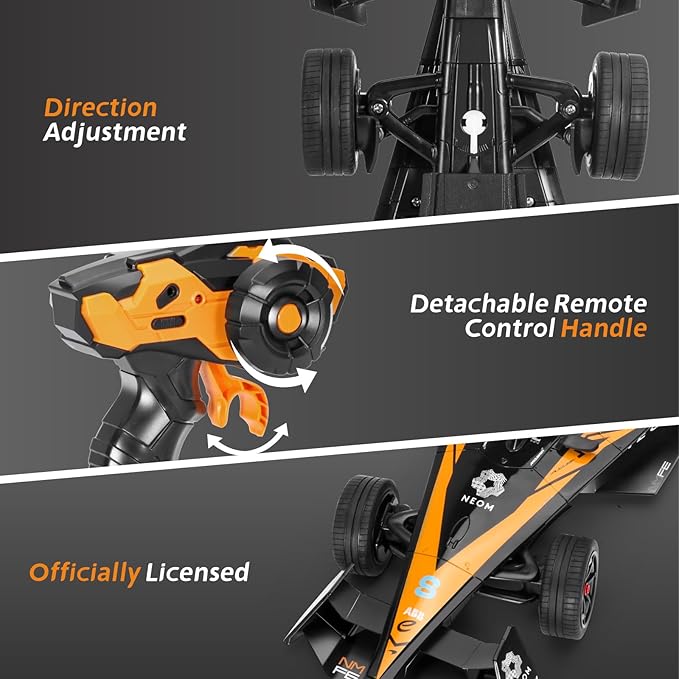 MIEBELY Remote Control Car - 1/14 Scale Authentic Licensed McLaren NEOM Formula Rc Race Car,2.4GHz 3.7V 500 mAh Car Toys, Racing Hobby Car Model Ideal Gifts for Adults Kids Boys Girls