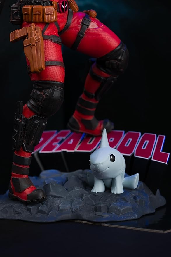 McFarlane Toys - Marvel Deadpool 1:10th Scale Collectible with Scene (Deadpool #1)