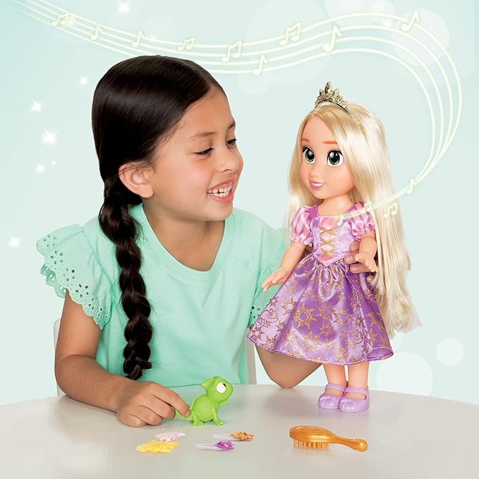 Disney Princess Rapunzel Doll - Singing Friend Rapunzel & Pascal - Sings 'I See The Light' and Talks!
