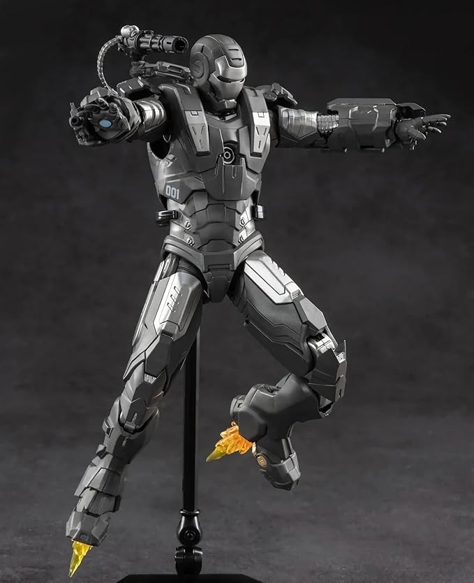 OVONNI 7 Inch War Machine MK1 Action Figure,Exquisite Painting Collectible Figure with Lots of Accessories (1/10 Scale)