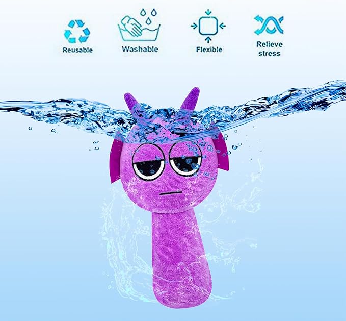 Sprunki Plush Toys, Horror Games Plushies Toy for Fans, Soft Stuffed Animal Pillow Figure Doll Christmas Birthday Gifts for Adult Kids (20Pcs)