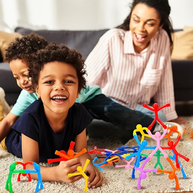 6Pcs Magnetic Men for Travel, Fridge Magnets Funny, Cute Magnets for Kids and Adults, Colorful Mini People for Whiteboard, Refrigerator, Desk Decoration