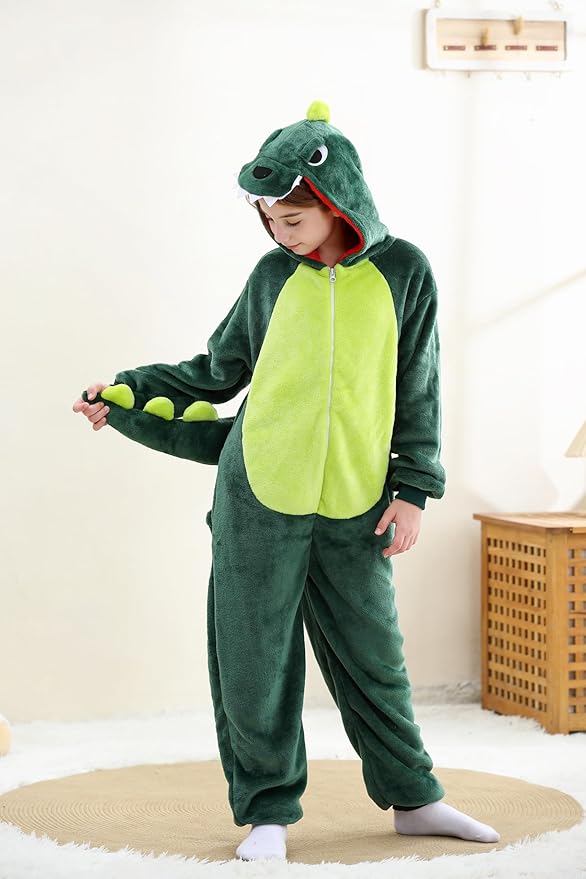 Unisex Adult Onesie Pajamas, Polar Fleece Cosplay Animal One Piece Halloween Costume Pajamas Homewear