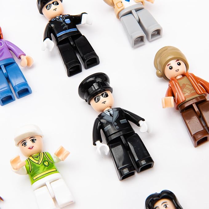 50 PCS RAMDOM Minifigures Building Minifigs Mini Figure People Toy Mystery Pack