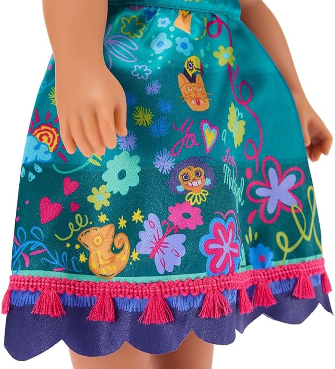 Disney Store Official Mirabel Once Upon a Story Doll - 16 Inch Disney Princess Toys Featuring Reflective Eyes with 3D Pupil and Iris, Detailed Costume, Hair Comb & Shoes - Comes in Display Box