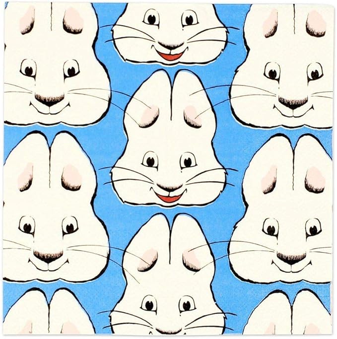 Max and Ruby Party Supplies Set - 37 Piece Value Birthday Party Decoration Pack, Perfect for 8 Guests, by Prime Party