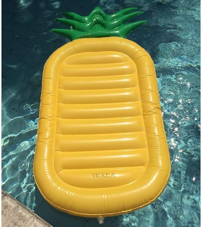 Inflatable Pool Floats for Kids and Adults, Large Water Inflatable Pineapple Pool Float for Swimming Pool