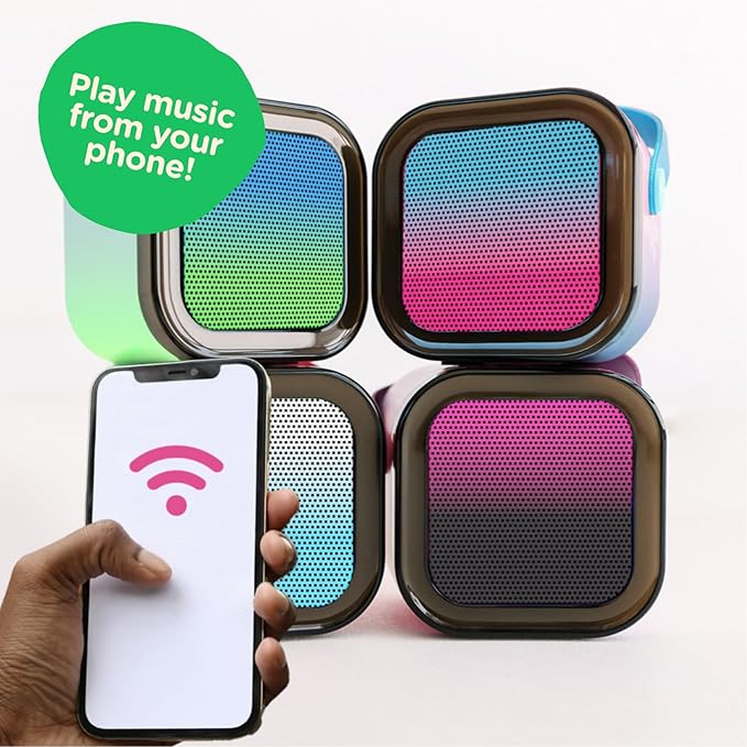 Move2Play, Karaoke Machine for Kids | Includes 20+ Kid Songs | 2 Microphones | Connect with Bluetooth | 3, 4, 5, 6, 7+ Year Old Gift | Toy for Girls, Boys, & Toddler | Birthday Present