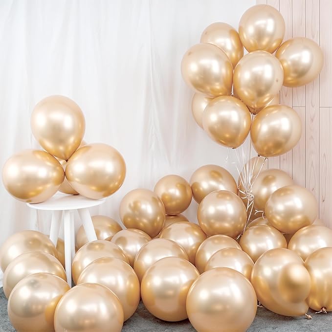 Pearl Nude Double-Stuffed Balloons Arch Garland Kit, 60 Pack 18/12/10/5 Inch Different Size Pearl Beige Apricot Balloons for Wedding Bridal Shower Anniversary Birthday Baby Shower Decor
