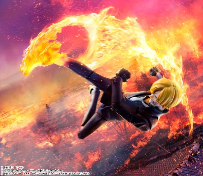 TAMASHII NATIONS - One Piece - Sanji -The Raid on Onigashima-, Bandai Spirits S.H.Figuarts Action Figure