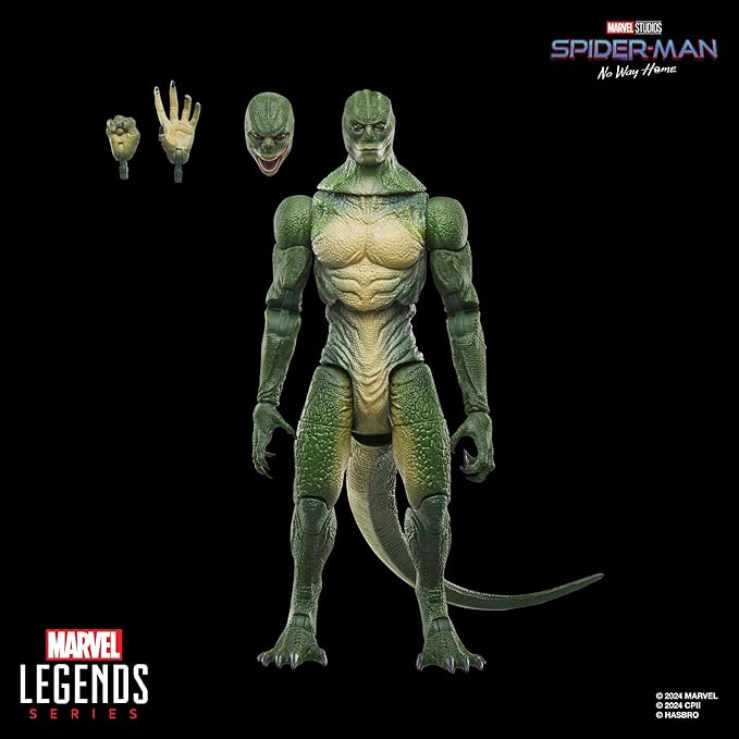 Marvel Legends Series Lizard, Spider-Man: No Way Home Deluxe Collectible 6 Inch Action Figure (Amazon Exclusive)