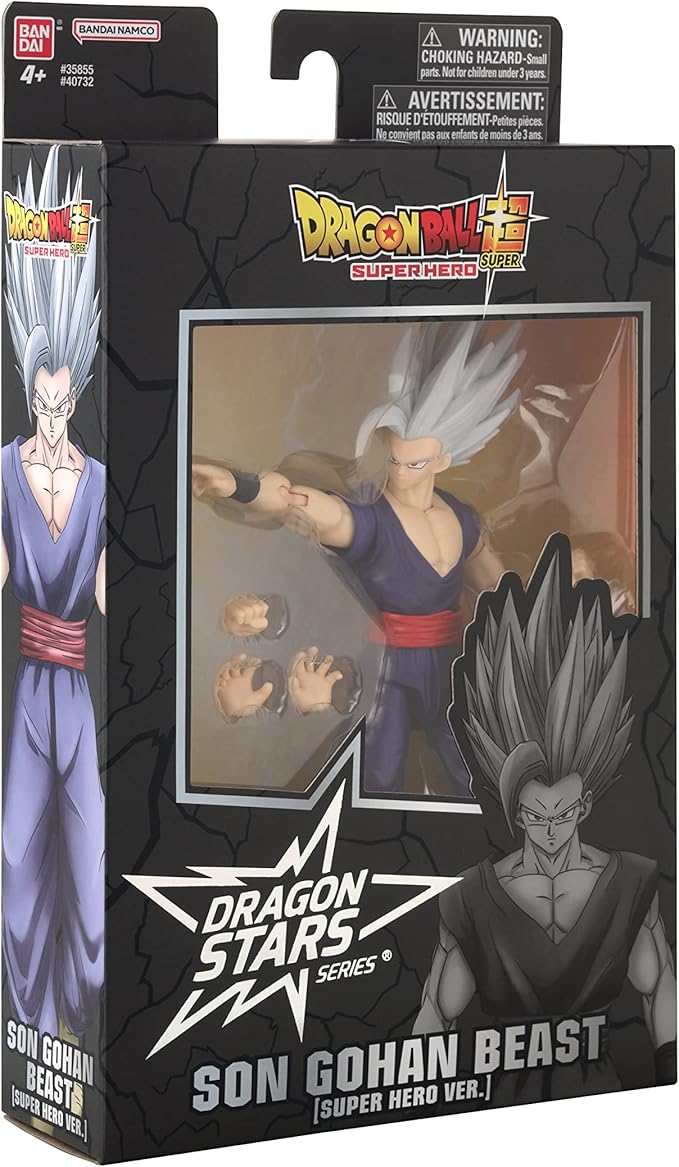 Dragon Ball Super - Dragon Stars - Son Gohan Beast (Super Hero), 6.5" Action Figure