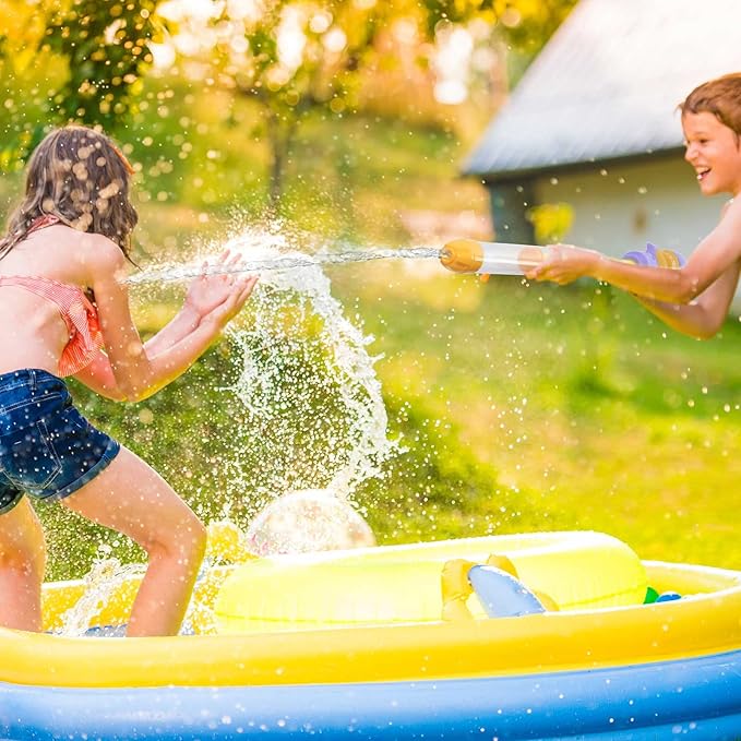 Leyndo 26 Pcs Water Guns Bulk 14.9'' Summer Water Guns Water Squirter Water Fighting Play Toys for Kids Summer Outdoor Swimming Pool Backyard Water Game (Lovely Style)