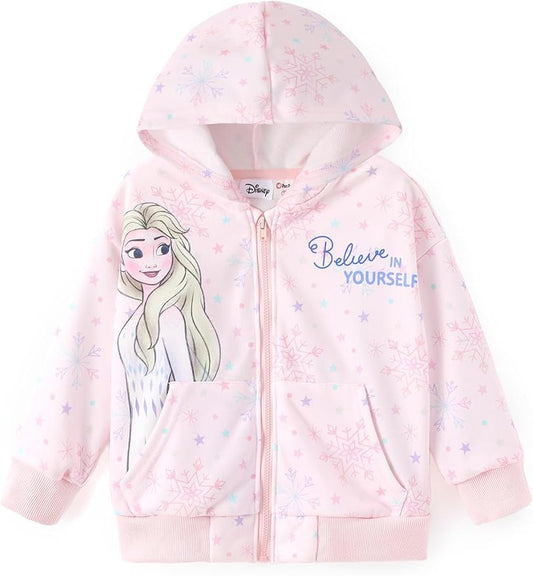 Disney Frozen Stitch Princess Minnie Mickey Spiderman Girls/Boys Zip Up Hoodie Fall Zipper Sweatshirt Jacket Toddler-Big Kid