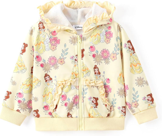 Disney Frozen Stitch Princess Minnie Mickey Spiderman Girls/Boys Zip Up Hoodie Fall Zipper Sweatshirt Jacket Toddler-Big Kid