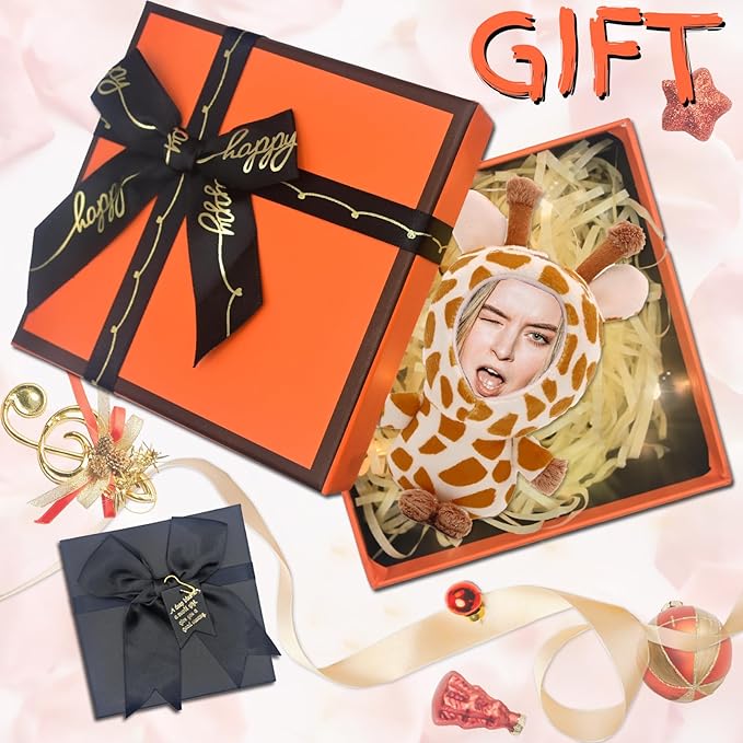 Personalized Deer Stuffed Animal Key Chain – Customizable fawn Plush Toy, Gift with Your Face Photo,5 inches