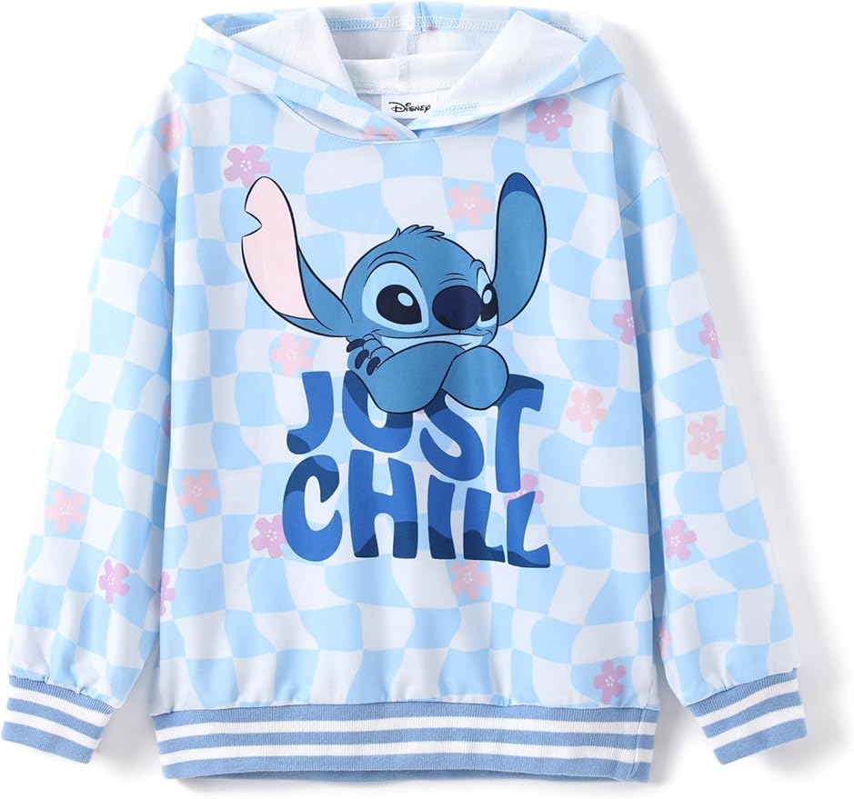 Disney Lilo & Stitch Minnie Mickey Spiderman Frozen Elsa Boys/Girls Hoodie Sweatshirt Graphic Pullover Tops Toddler-Big Kid