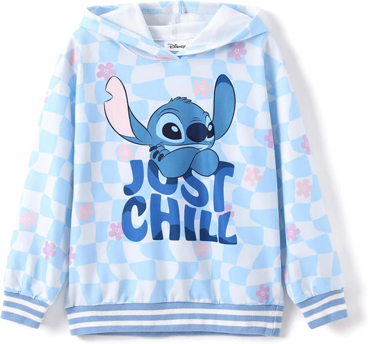 Disney Lilo & Stitch Minnie Mickey Spiderman Frozen Elsa Boys/Girls Hoodie Sweatshirt Graphic Pullover Tops Toddler-Big Kid