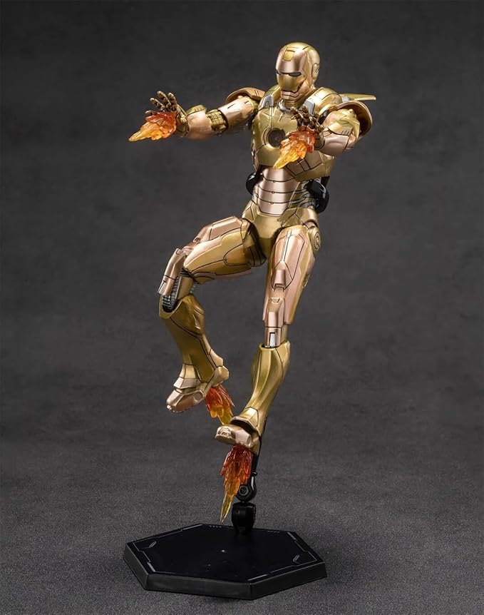7 Inch MK21Ironman Action Figure (1/10 Scale) with Lots of Accessories,Exquisite Painting Collectible Toy