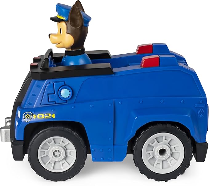 Paw Patrol 6054190 Chase Remote Control Police Cruiser with 2-Way Steering, for Kids Aged 3 and Up, Multicolour