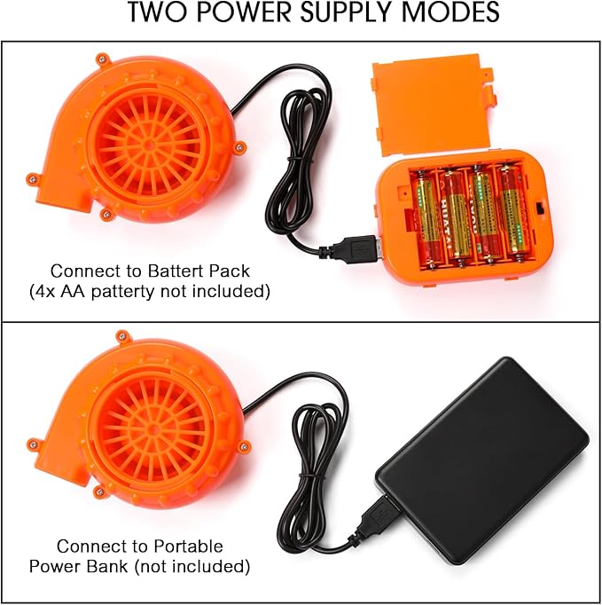 M MH ZONE Inflatable Duck Costume for Kids - Blow Up Ride on Yellow Halloween Party Suit for Boys Girls