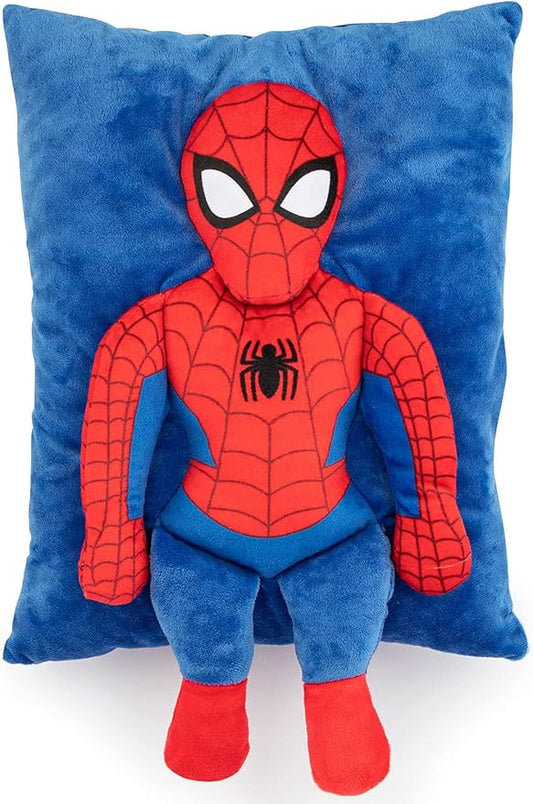 Jay Franco Marvel Spiderman 3D Snuggle Pillow - Super Soft – Measures 15 Inches (Official Marvel Product)