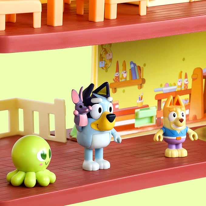 Bluey House Playset for Kids, XL Ultimate Interactive Lights and Sounds Playhouse Toys, Includes Dance Floor, Bluey Toys Set Ages 3+, Amazon Exclusive