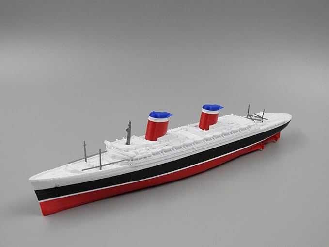 12" Prebuilt Display Model Ship (SS United States 1ft length Model)