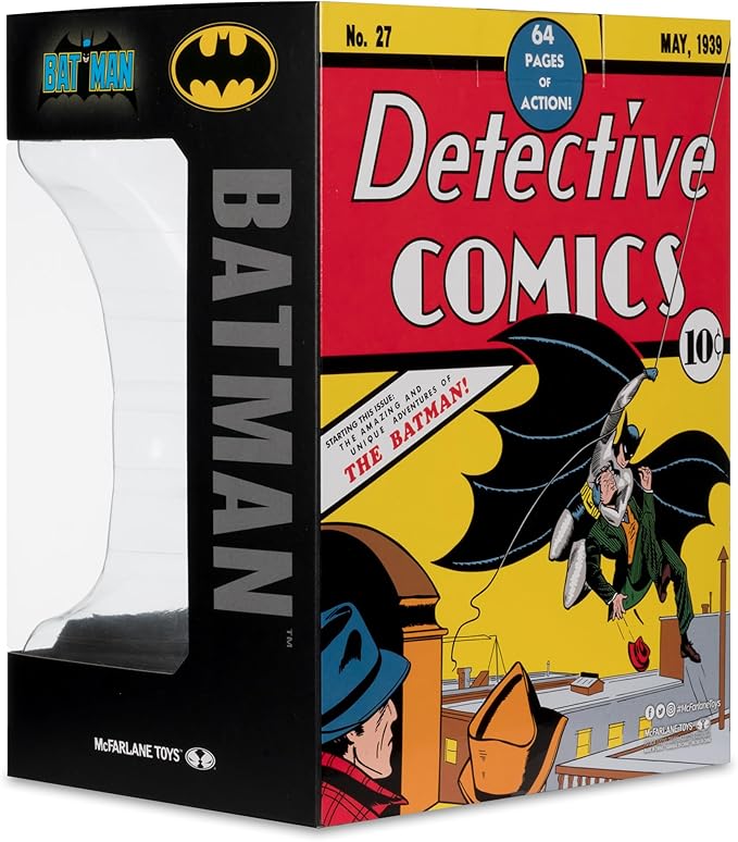 McFarlane Toys - DC Direct Batman Detective Comics #27 (1st Appearance) Cowl Replica 1:3 Scale