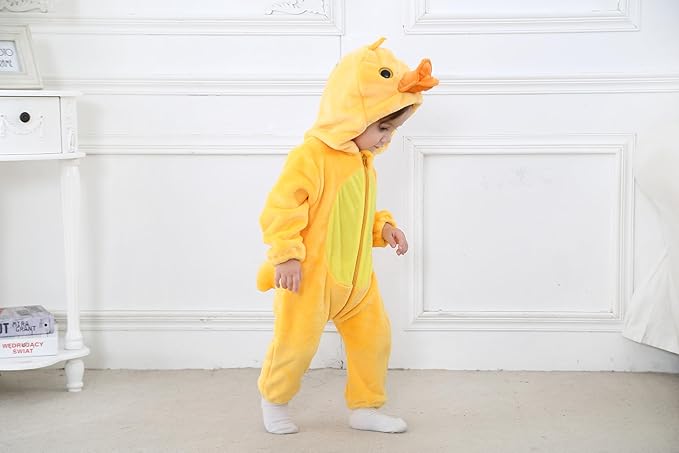 Dream cosplay Unisex Baby Costume,Baby Flannel Animal Halloween Home Clothing