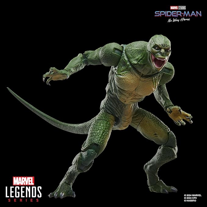 Marvel Legends Series Lizard, Spider-Man: No Way Home Deluxe Collectible 6 Inch Action Figure (Amazon Exclusive)
