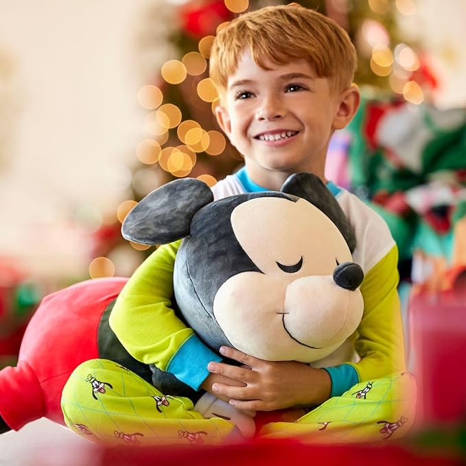 Disney Store Cuddleez Plush - Mickey Mouse - Big Plush - Super Soft & Huggable Toy for Fans & Kids of All Ages - Perfect Collectible Gift, Plushy