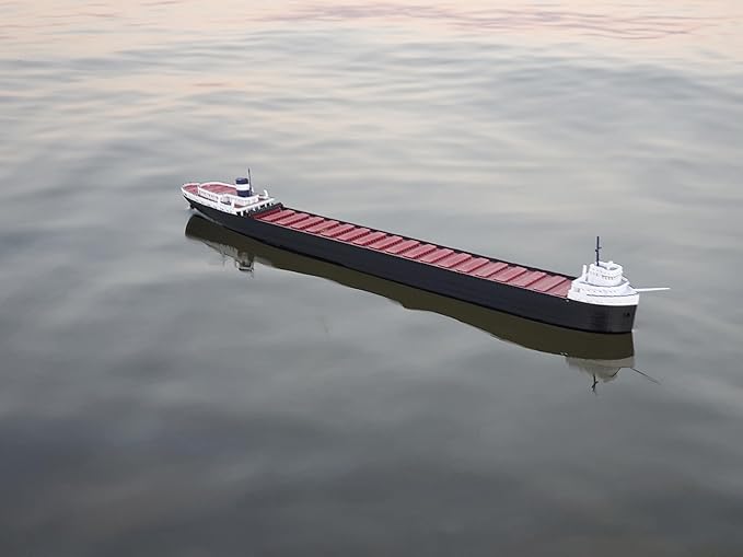 12" Prebuilt Display Model Ship (William Clay Ford 1ft Length Model)