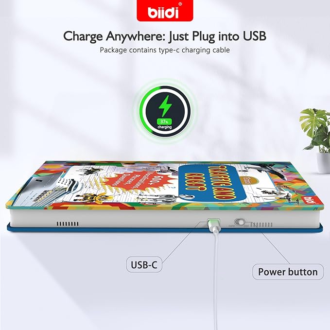 English Talking Book,Interactive Word Sound Book Toddler 3-5,Sensory Autism Toy,Educational Learning Travel Toys for Boys Girls Birthday Gift for 3 4 5 6 Year Old Kids,with 13 Topics,600+ Sounds