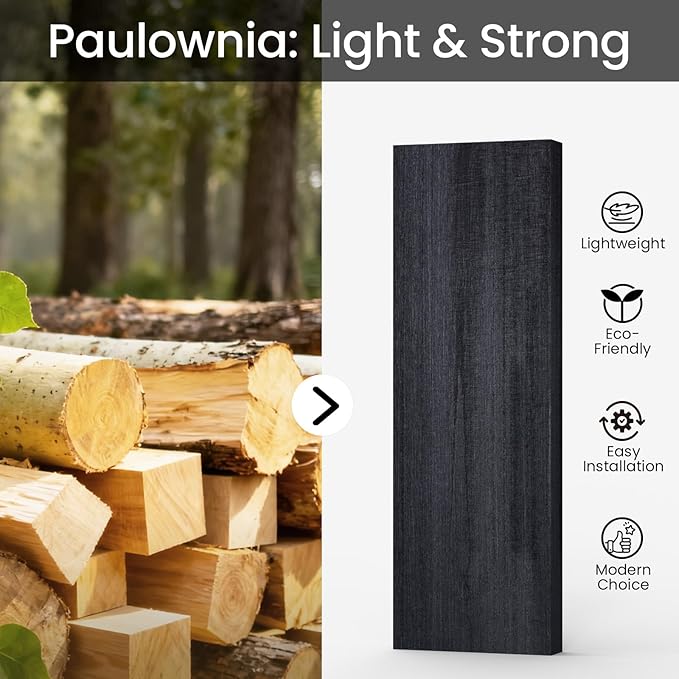 BAYKA Wall Mounted Floating Shelves, Wood Floating Wall Shelf for Books & Decor, Small Space-Saving Display & Organizer（Black，Set of 3）