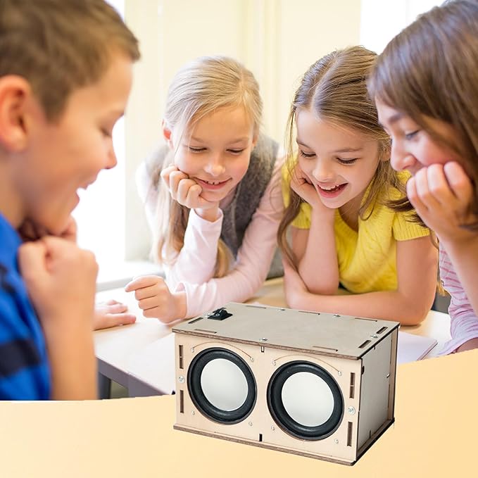 STEM Toys Building Kits for Kids Ages 8-12 14-16 Birthday Gifts for 9 10 11 12 13 14 15 Years Old Boys Girls Teens Bluetooth Speaker DIY FM Radio Science Experiments Engineering Circuits