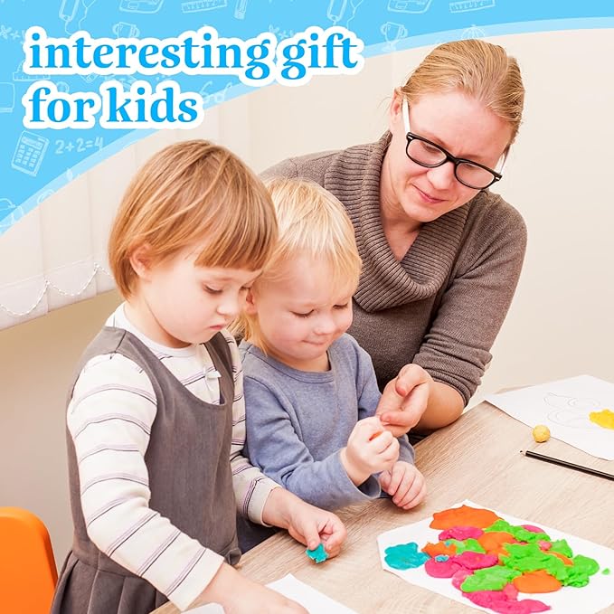 1.1LB Foam Clay, Air Dry Clay for Adults, White Air Dry Ultra Light Clay, Non-Toxic, Non-Sticky, Ideal Gift for Boys and Girls