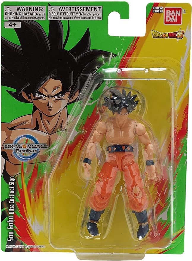 Bandai America - Dragon Ball Evolve 5 Action Figure Ultra Instinct Goku