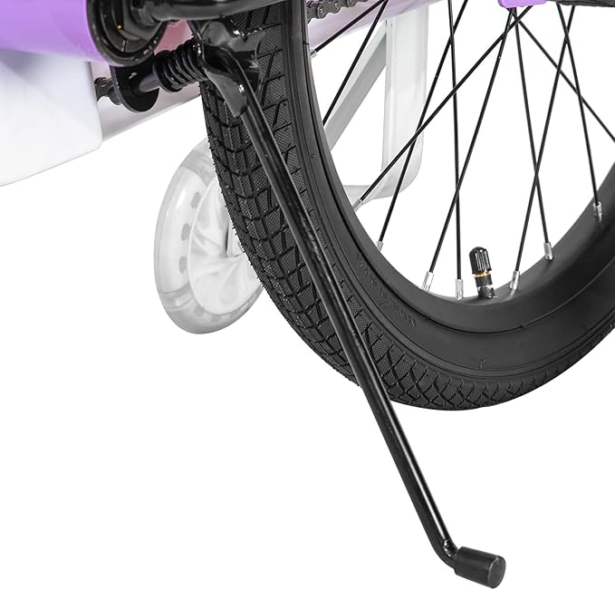 JOYSTAR Pluto 12 14 16 18 20 Inch Kids Bike with Light Up Training Wheels, Kids' Bicycle for Boys Girls Age 3-12 Years, Children Bikes, Multiple Colors