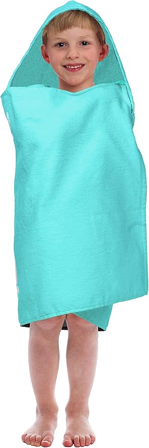 Jay Franco Bluey & Bingo Bath/Pool/Beach Hooded Towel - Super Soft & Absorbent Cotton Towel, Measures 22 x 51 Inches (Official Bluey Product)
